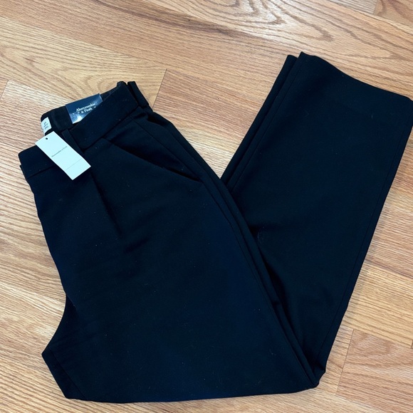 Curve Love A&F Quinn Tailored Straight Pant - Picture 7 of 12